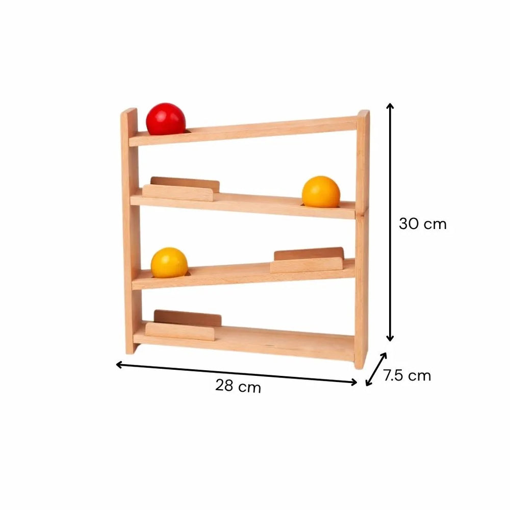 Buy Roll and Watch - Wooden Ball Tracker Online - Lillbud