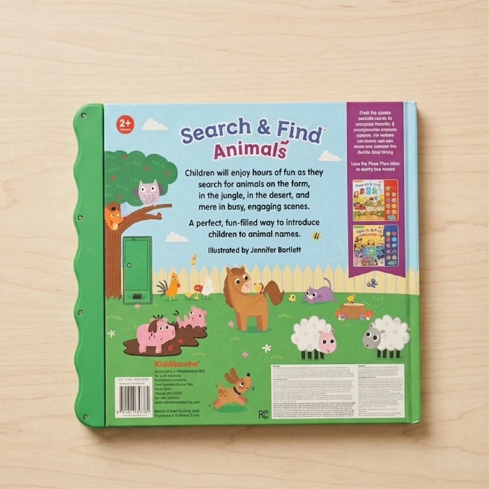 Buy SEARCH AND FIND : ANIMALS Online - Lillbud 