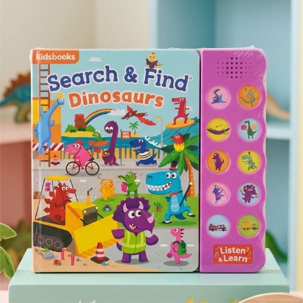 Buy SEARCH & FIND : DINOSAURS Online - Lillbud 