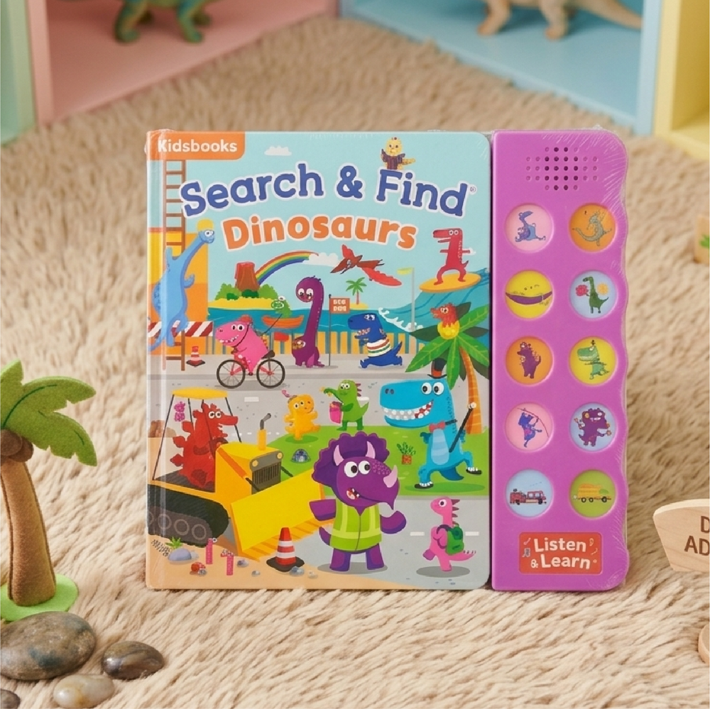 Buy SEARCH & FIND : DINOSAURS Online - Lillbud 