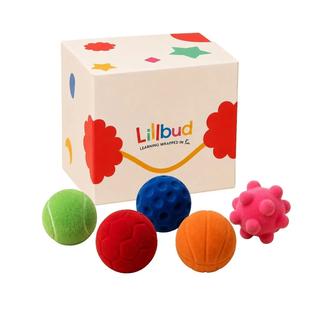 Buy Sensory Balls (Set of 5) Online - Lillbud