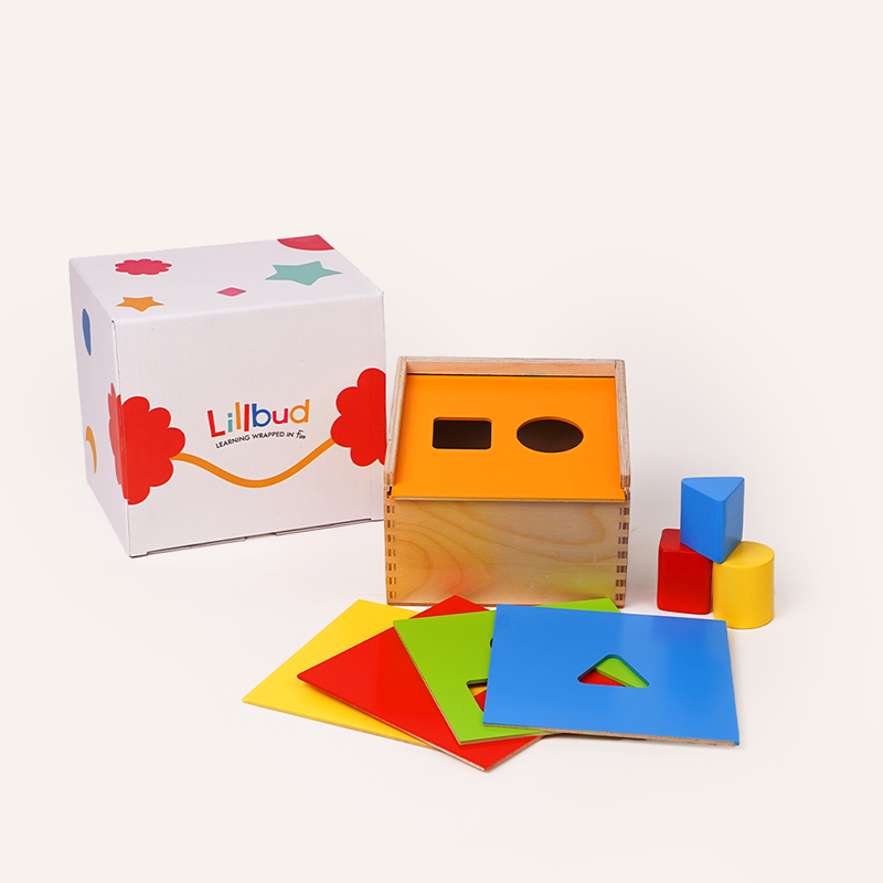 Shape Sorter Box with 5 changeable lids