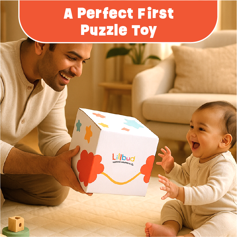 Shape Sorter Box with 5 changeable lids