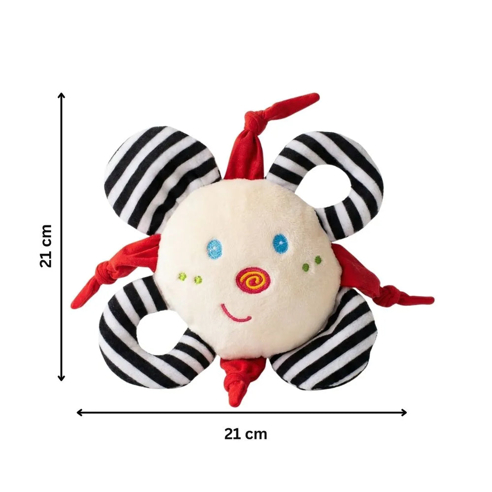 Buy Snuggle Clutch - High contrast sensory soft toy for babies Online - Lillbud