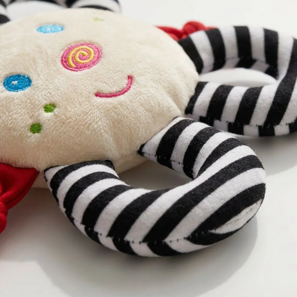 Buy Snuggle Clutch - High contrast sensory soft toy for babies Online - Lillbud 