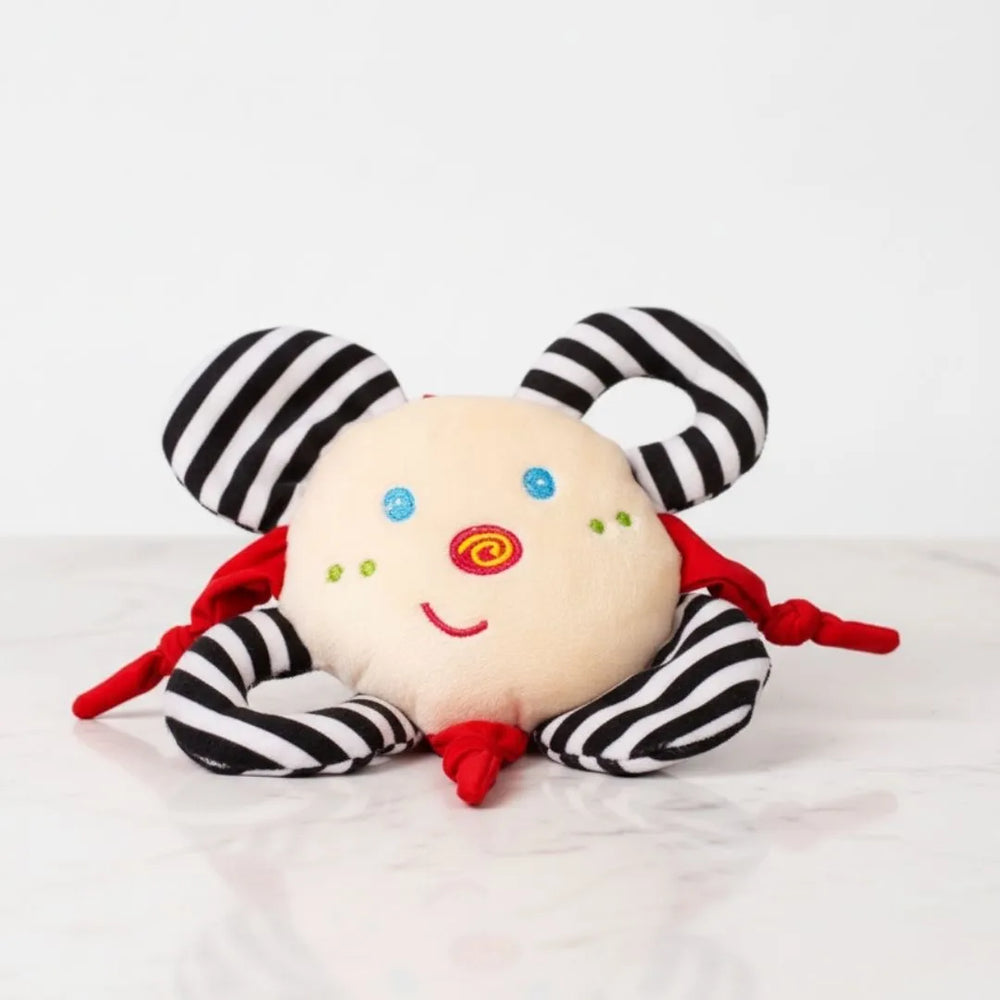 Buy Snuggle Clutch - High contrast sensory soft toy for babies Online - Lillbud 