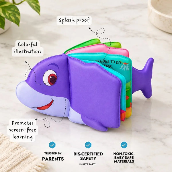 Splash and Read - Dolphin Bath Book