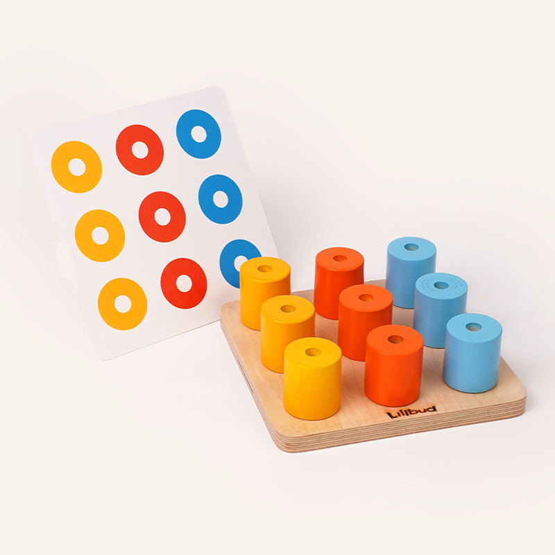 Stack and Sort - Peg Board