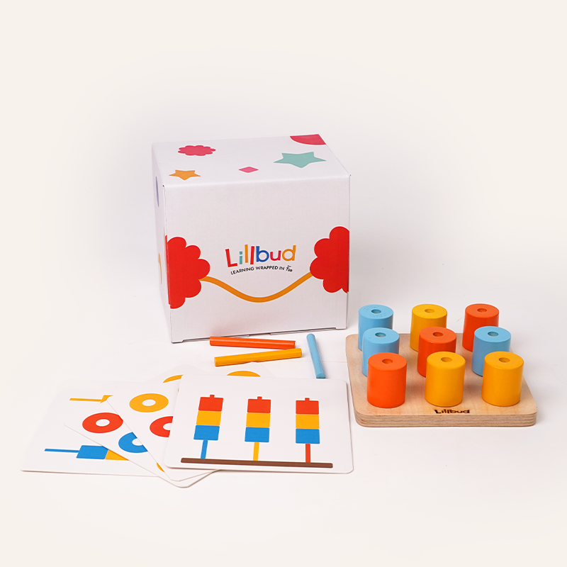 Stack and Sort - Peg Board