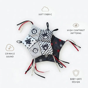 Buy Starry Crinkle Mat for Tummy Time Engagement Online - Lillbud