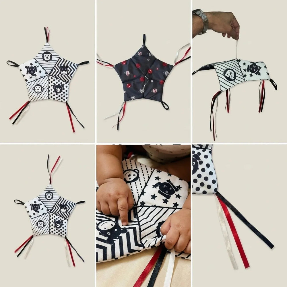 Buy Starry Crinkle Mat for Tummy Time Engagement Online - Lillbud 