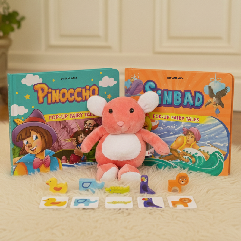 Buy Story and Friends Play Set (Set of 4) Online - Lillbud 