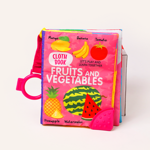 Tasty Pages - Fruits and Veggies Cloth Book