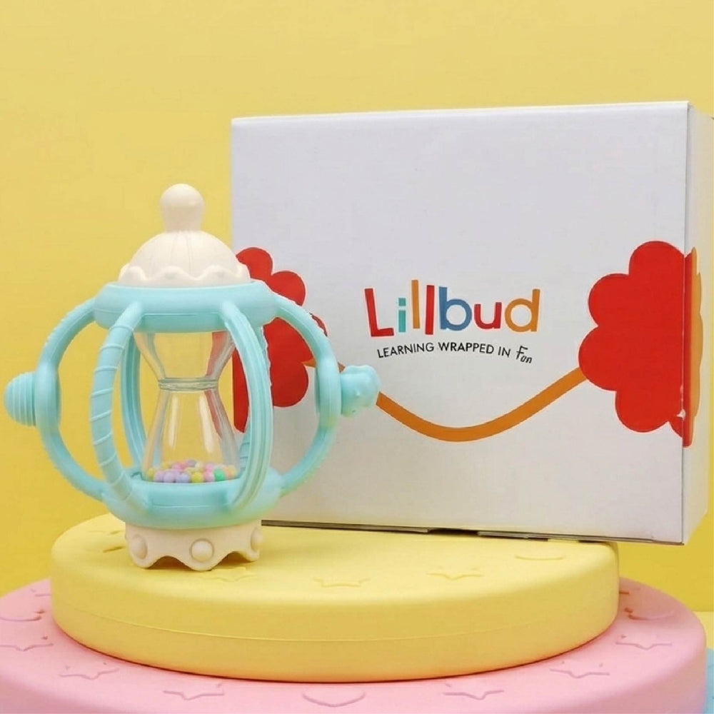 3-in-1 Grip & Rattle Teether