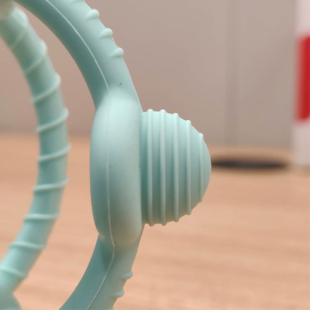 3-in-1 Grip & Rattle Teether
