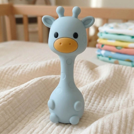 Buy Animal Teething Rattle (Silicone) Online - Lillbud 