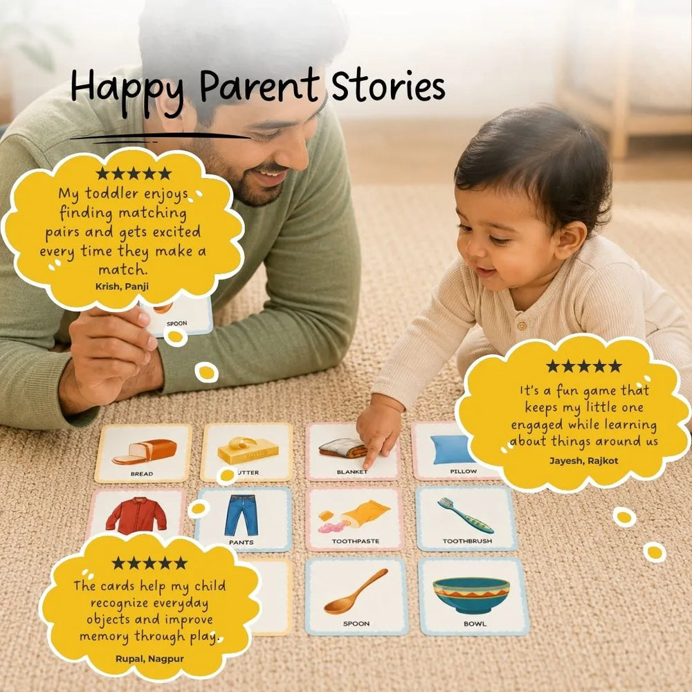 Things Around Me - Matching Card Game