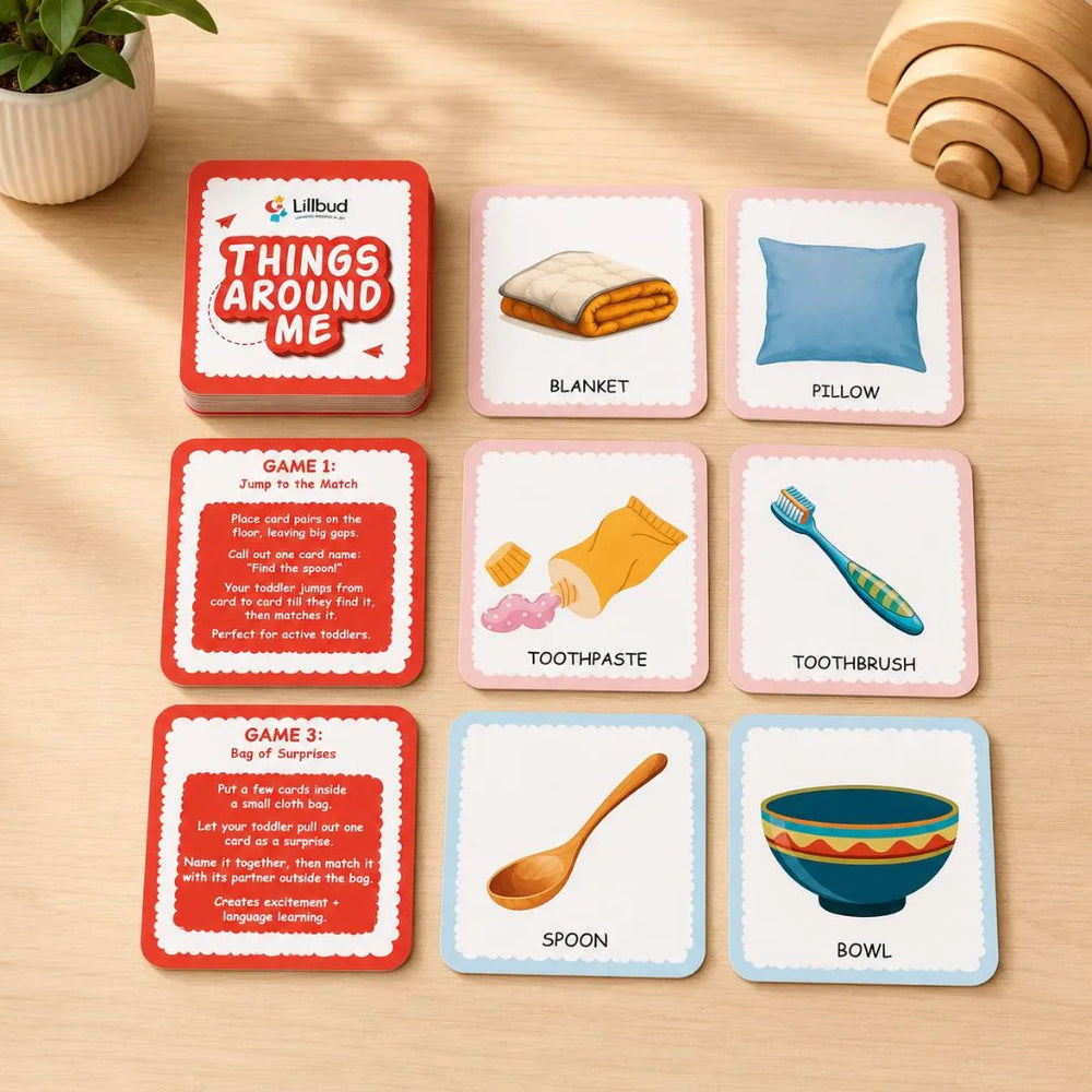 Buy Things Around Me - Matching Card game Online - Lillbud 