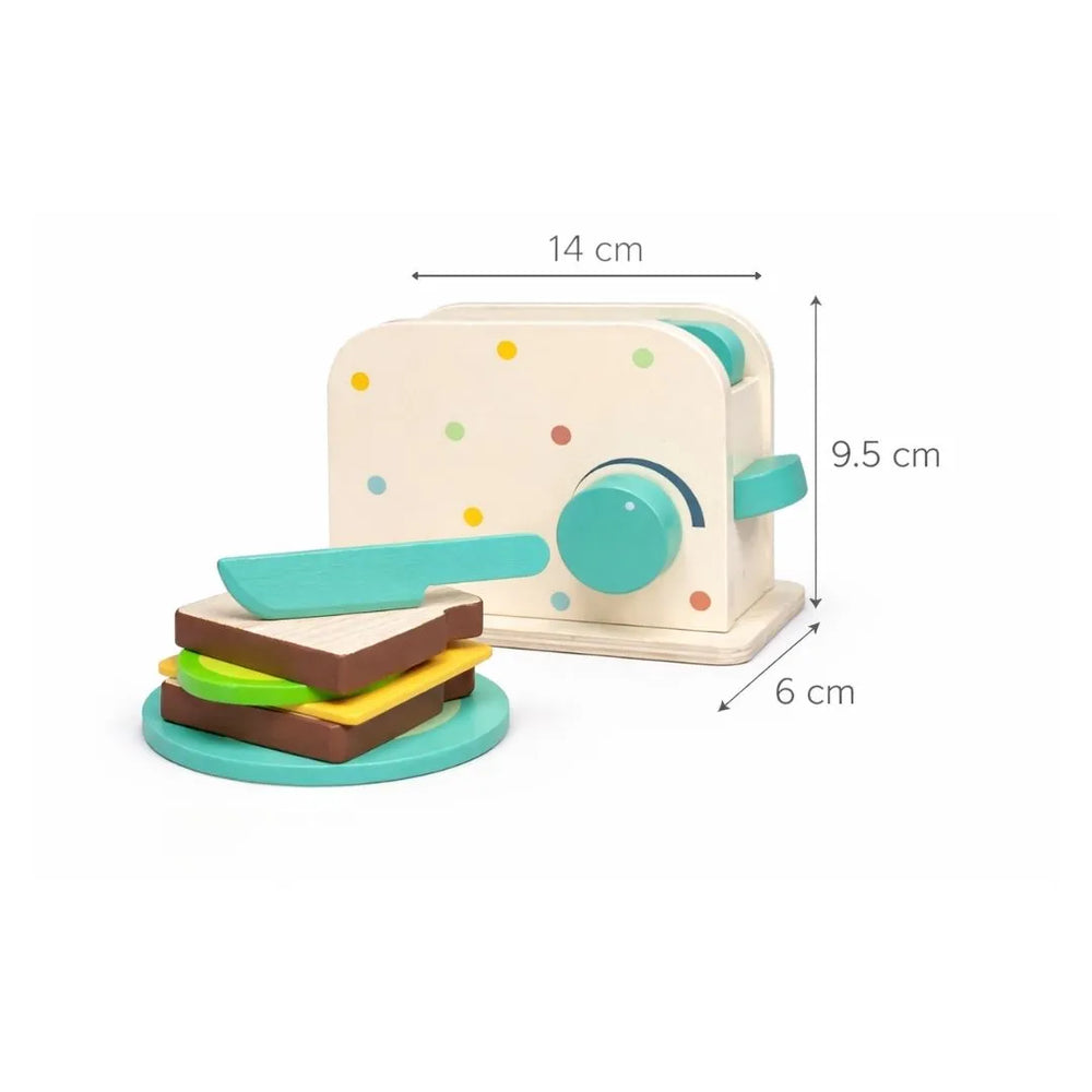 Buy Coffee & Toaster Pretend Play Set Online - Lillbud 