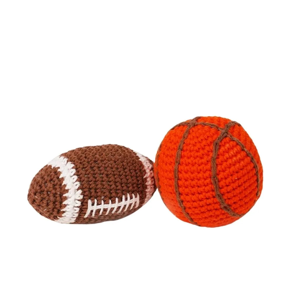 Buy Toss and Play - Crochet Balls Set Online - Lillbud