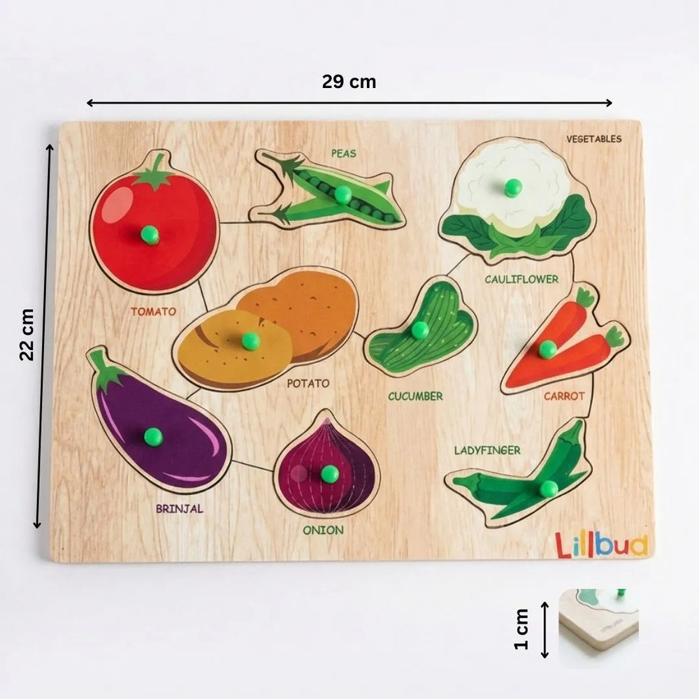 Buy Veggies Puzzle Online - Lillbud 