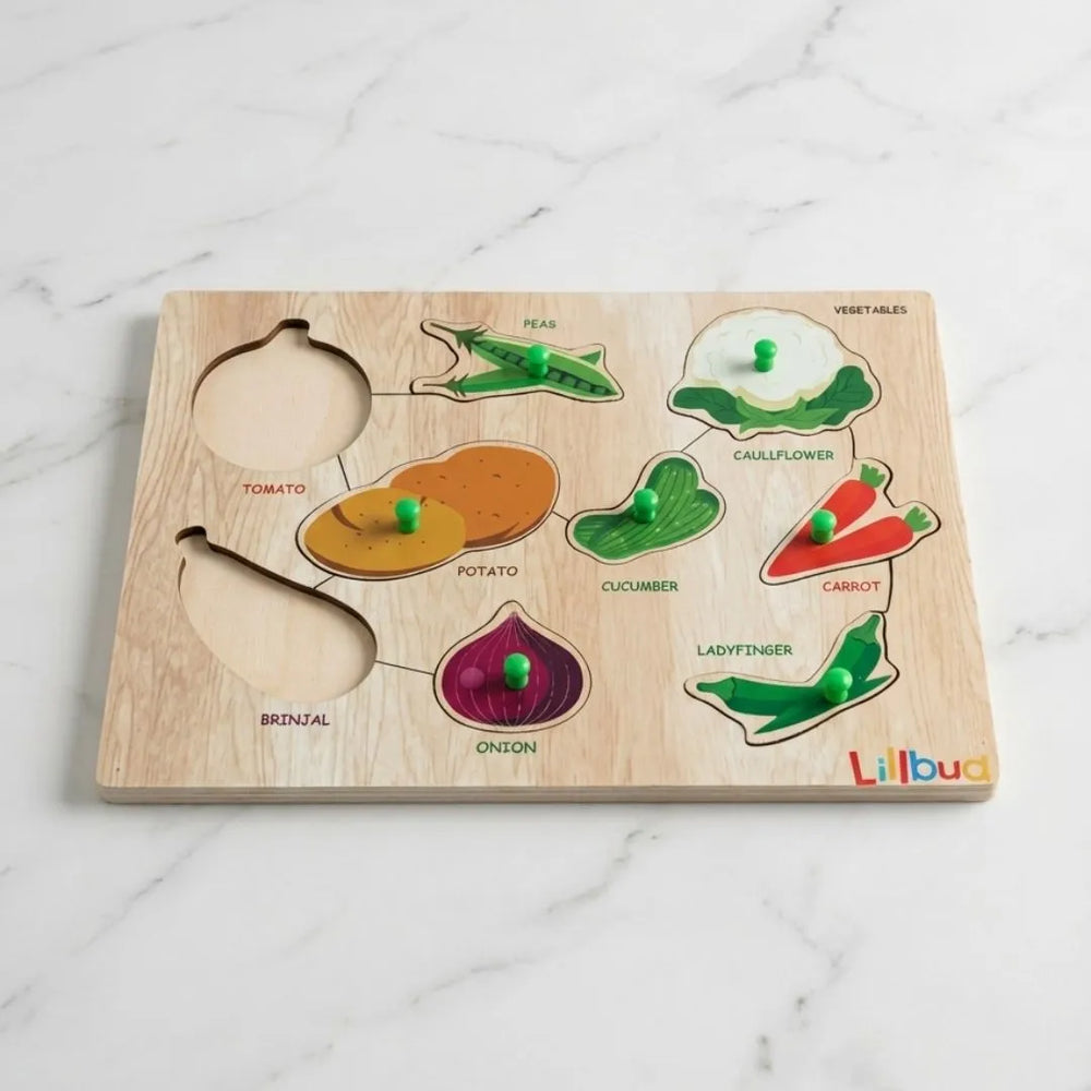 Buy Veggies Puzzle Online - Lillbud 