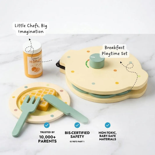 Super Premium Waffle Maker Pretend Play Set