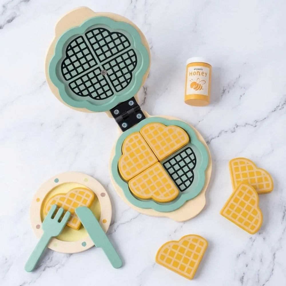 Buy Super Premium Waffle Maker Pretend Play Set Online - Lillbud 