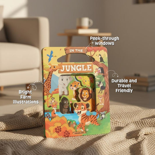 Window Board Book - In the Jungle