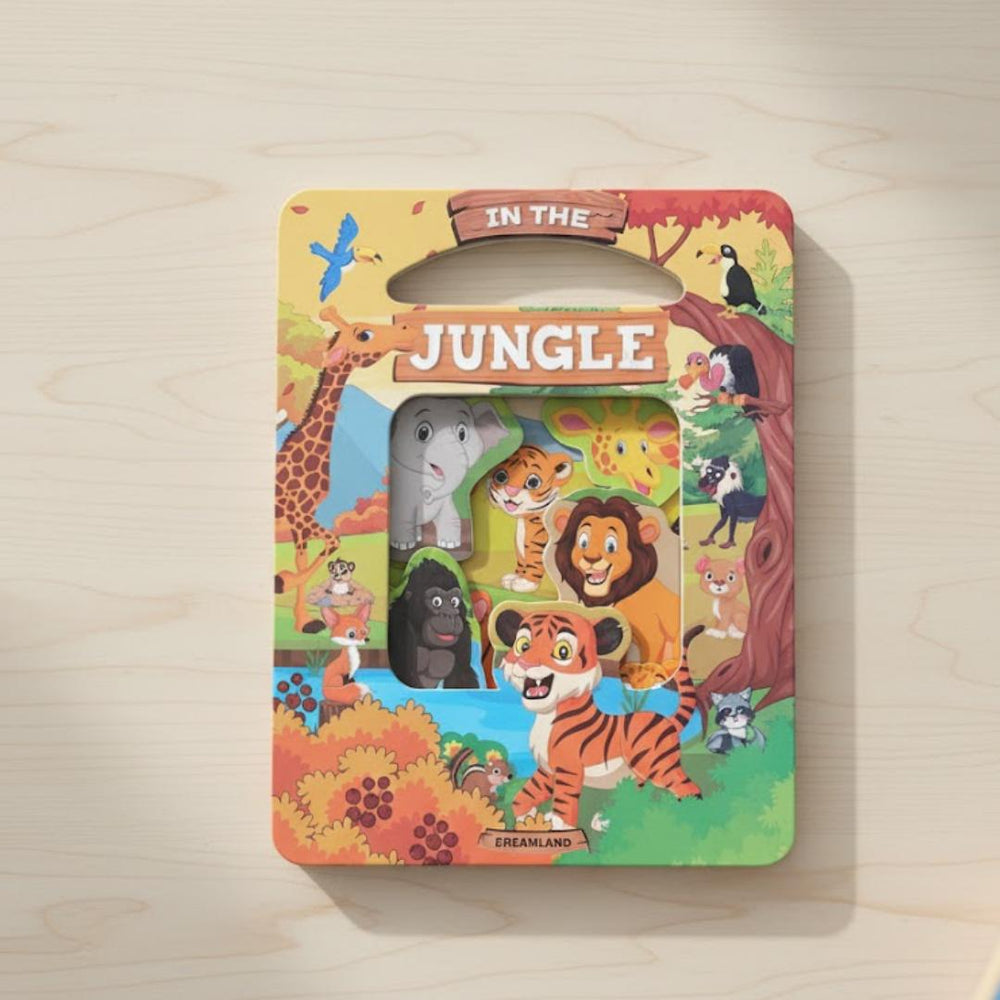 Buy Window Board Book - In the Jungle Online - Lillbud 