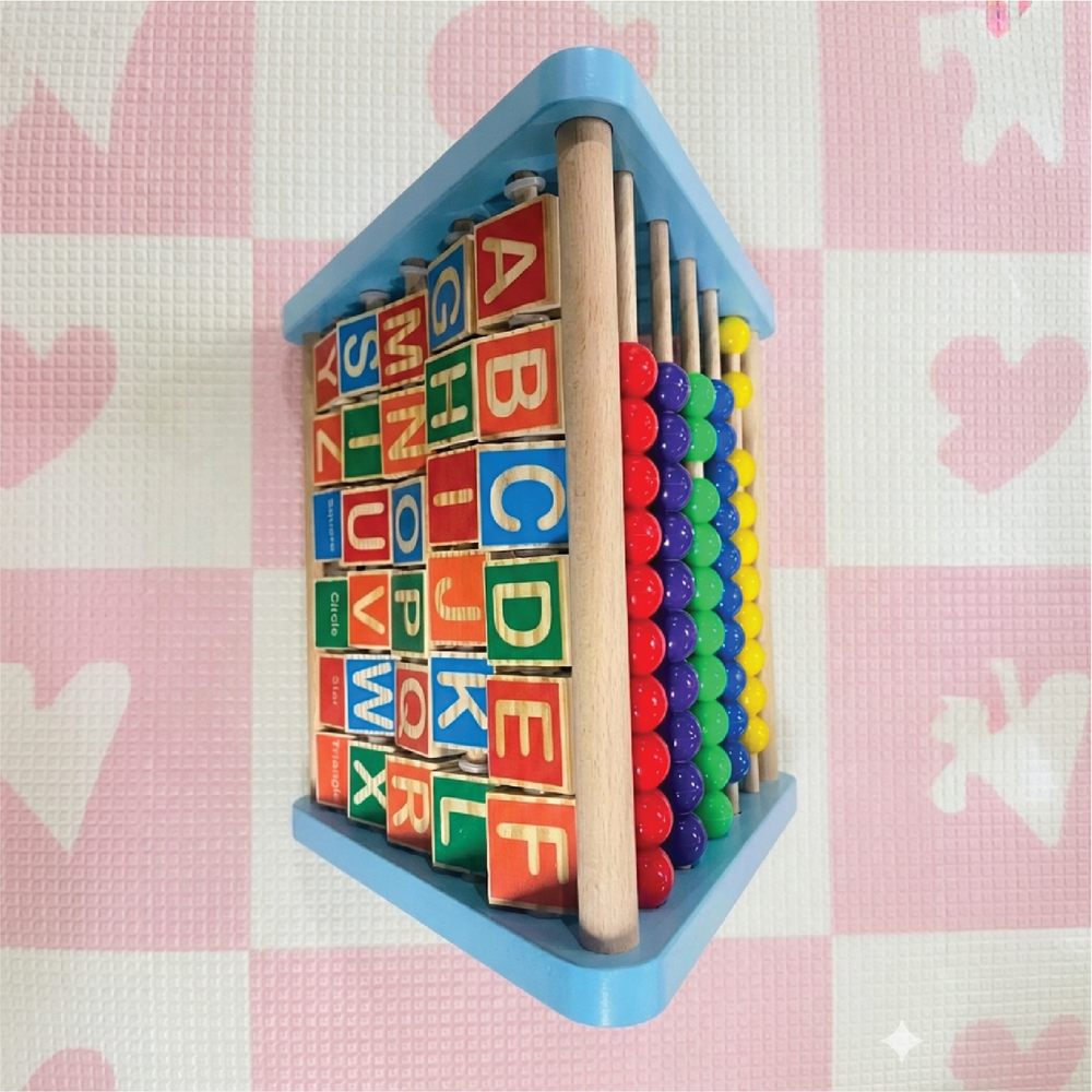 Buy Wooden Activity Triangle Online - Lillbud 