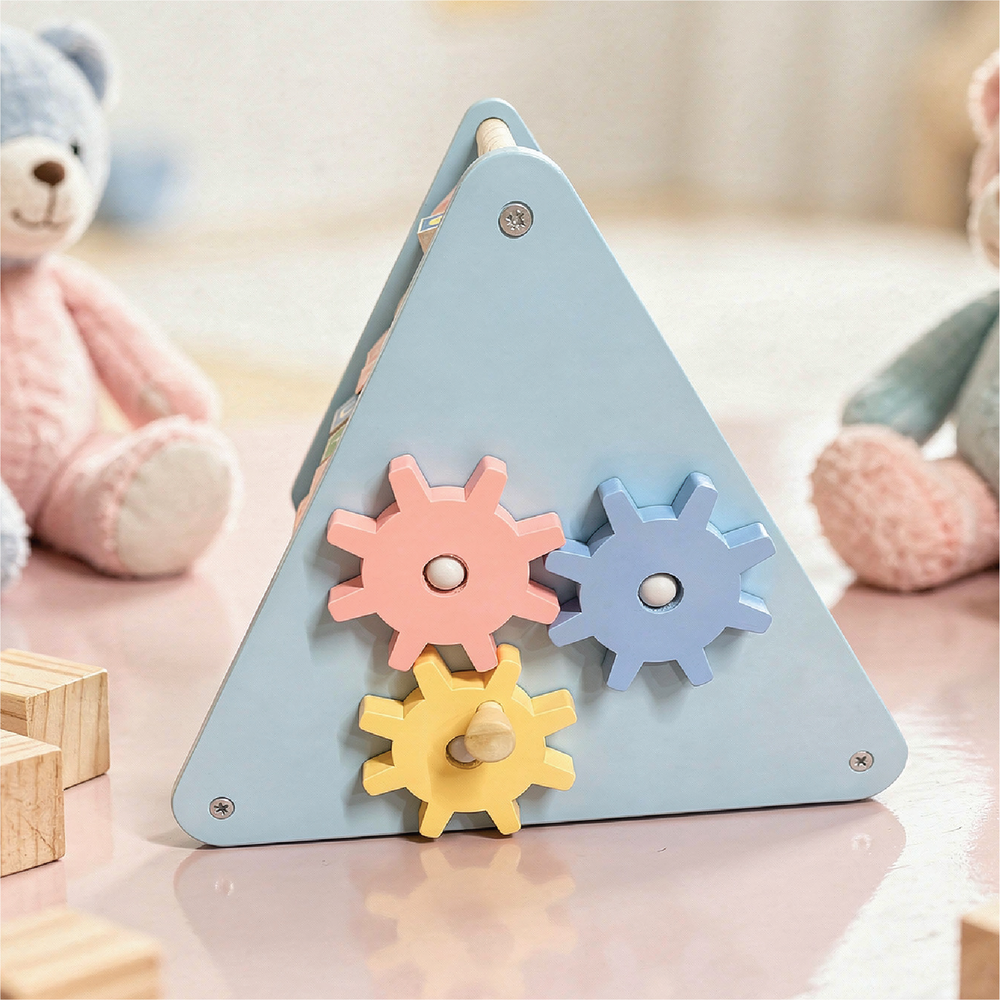 Buy Wooden Activity Triangle Online - Lillbud 