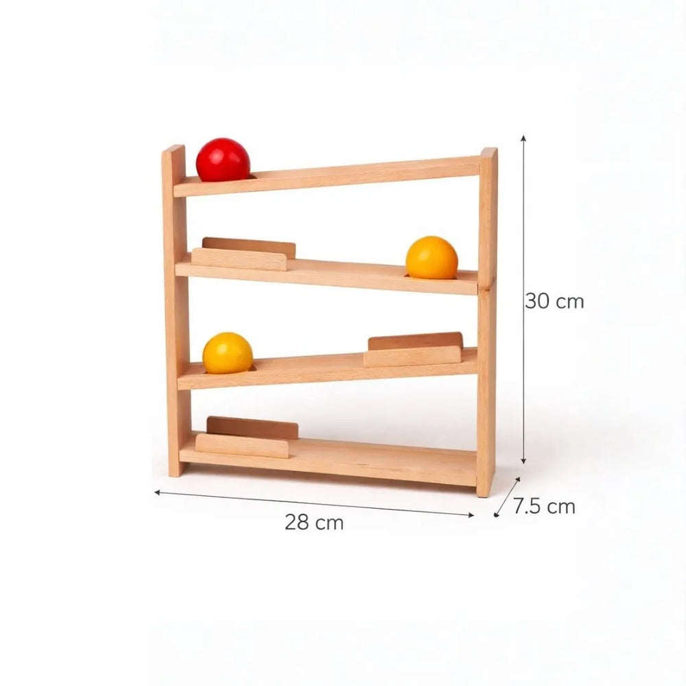 Buy Roll and Watch - Wooden Ball Tracker Online - Lillbud 