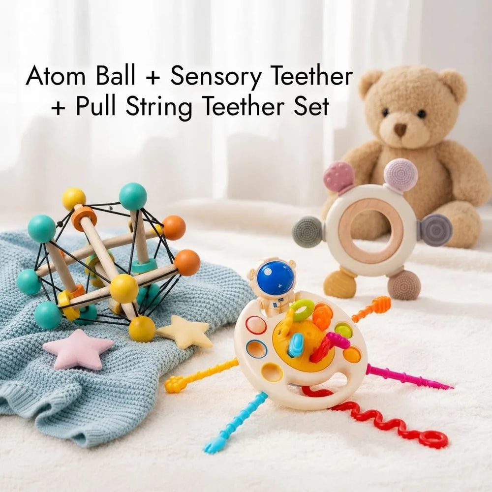 Atom Ball - Sensory Grasping Toy and Rattle