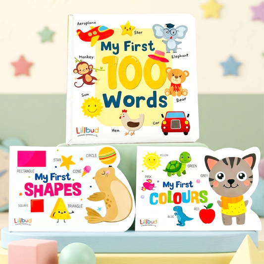 My First Board Book Set (3 Books)