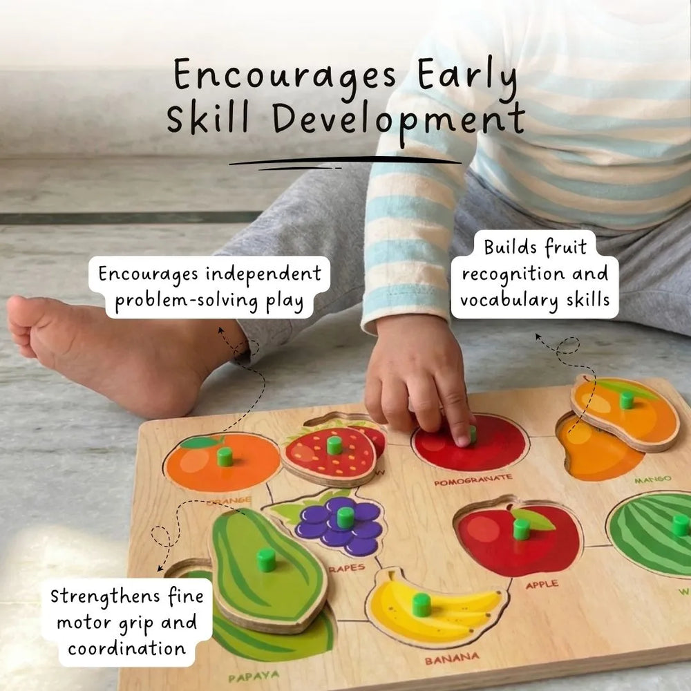Buy Fruit Puzzle Online - Lillbud