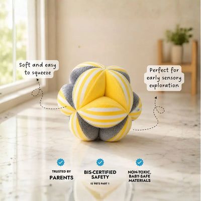 Fuzzy Grab Clutch Ball for Grasping and Fine Motor skills for babies