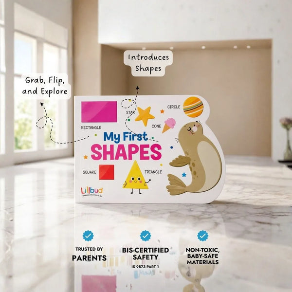 My First Shapes – Board Book