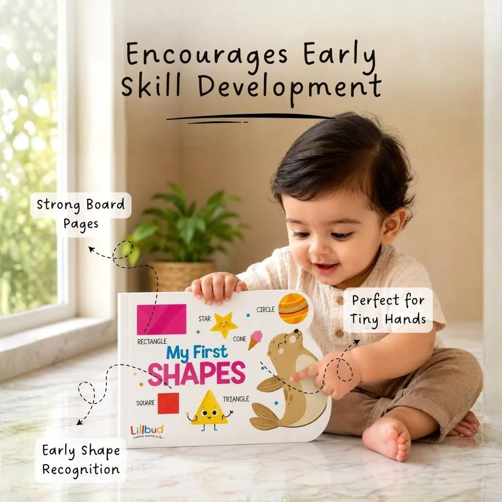 Buy My First Shapes – Board Book Online - Lillbud