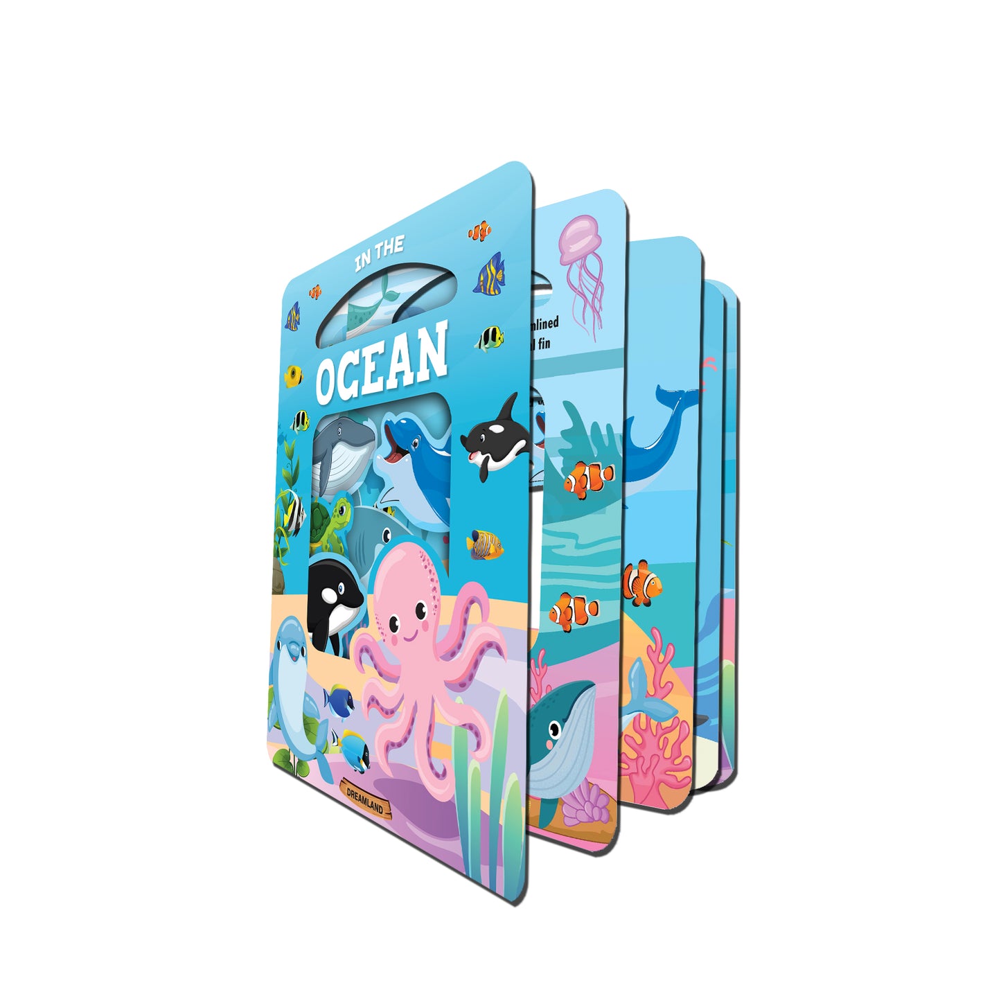 In the Ocean – Window Cut Board Book