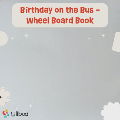 Birthday on the Bus – Wheel Board Book