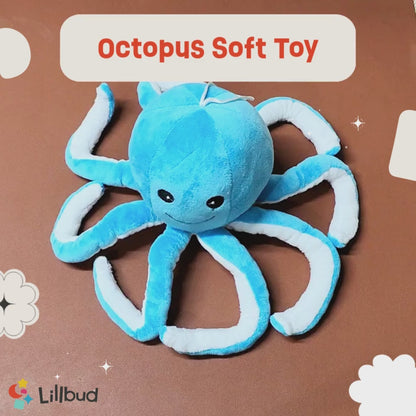 Octopus Soft Toy with easy to grasp arms