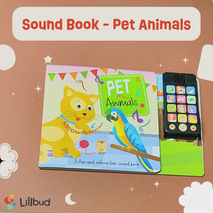 Pet Animals - Sound Book