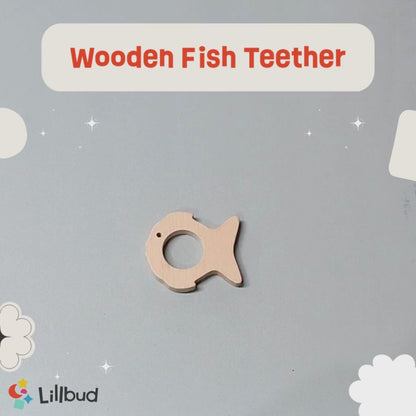 Wooden Fish Teether