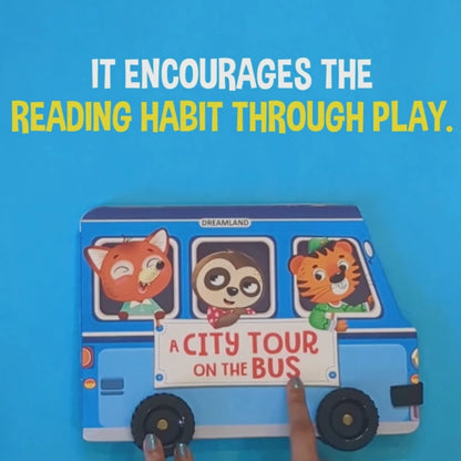 City Tour on the Bus – Wheel Board Book