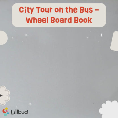 City Tour on the Bus – Wheel Board Book
