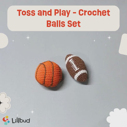 Toss and Play - Crochet Balls Set