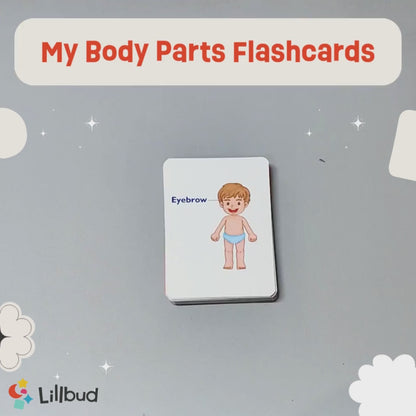 My Body Parts - Flash Cards