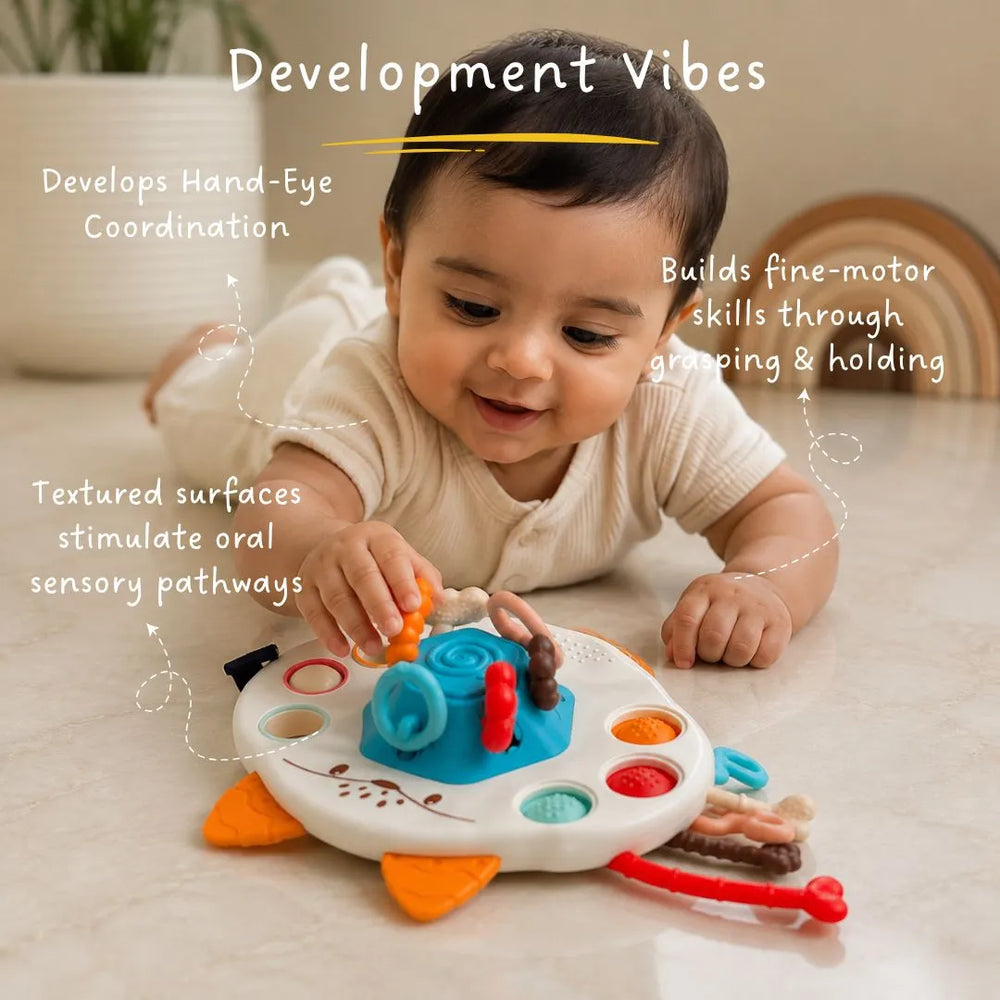 Buy Pull String Teether - Large - Honeybee Online - Lillbud
