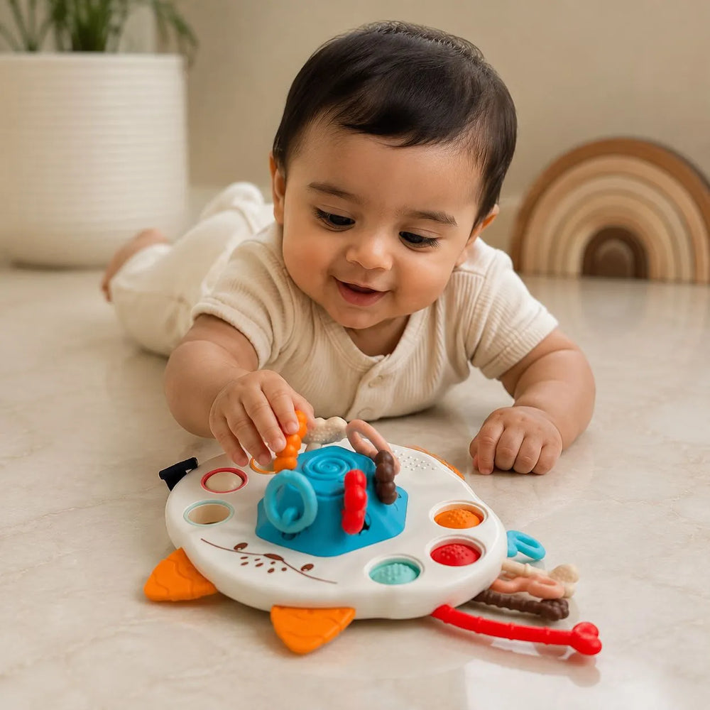 Buy Pull String Teether - Large - Honeybee Online - Lillbud